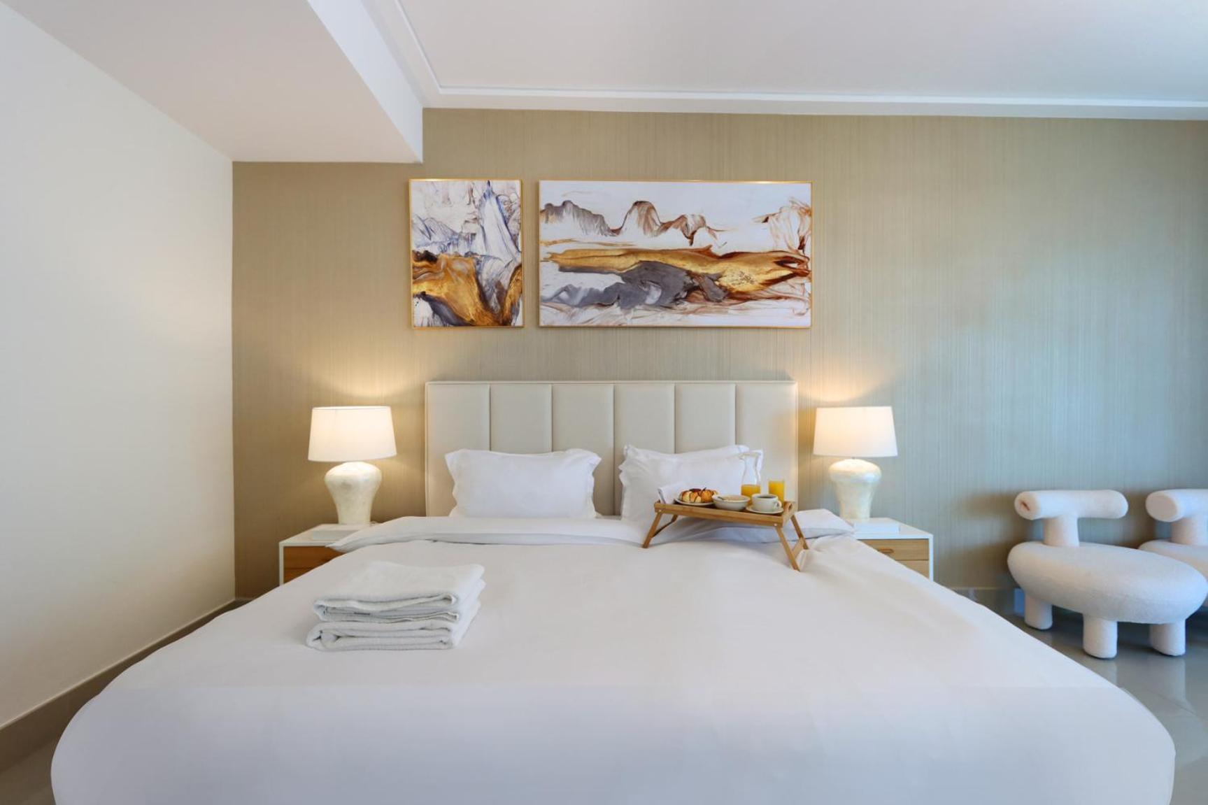 Spectacular 2br With Burj Fountain Views شقة دبي